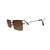 Oculos de sol taliju beach 2.0 marrom - comprar online