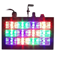 Strobo Rítmico 12 LEDs RGB / ST-12RGB