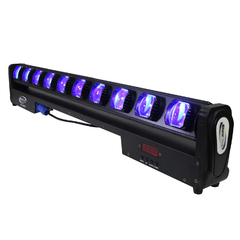 10 Un. RIBALTA MOVING 10 LEDS 40W RGBW COM CASE / ST-1040Z - loja online