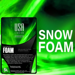Fluído Para Máquina de Neve Profissional - Espuma FOAM 5L USA - FOS Light