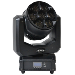 Mini Moving Head Zoom 7 LEDS 40w RGBW COM CASE / ST-740 - FOS Light