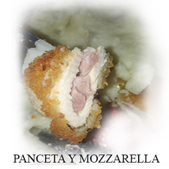 PANCETA Y MOZZARELLA