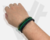 Imagem do KIT 2 PULSEIRAS COURO E JADE VERDE