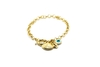 Pulseira ocean folheada