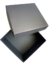 Caja de cartón 20x20x10 cm forrado color negro con tapa - tienda en línea