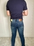 Calça Lacoste Jeans Masculina Slim Azul Escura - comprar online