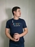 Camisetas Masculina Azul Marinho na internet