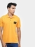 Camisa Polo Masculina CK Mostarda - comprar online