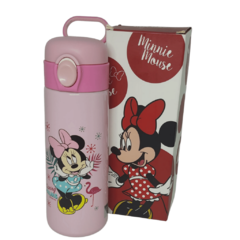 Kit Passeio Disney (Minnie Mouse) – Garrafa Térmica 530 ml, Boné e Relógio Personalizados. na internet