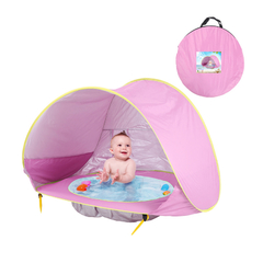 Barraca Infantil com Piscina (LACYIE) – Multifuncional, Portátil, Protetor Solar UV 50+, Sombrinha, À Prova D’Água, Lar, Viagens, Passeios... - comprar online