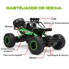 Buggy Monster Truck (ZWN) - RC Off Road 4WD com Luzes Led - loja online