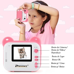 Polaroid (Prograce) - Câmera Fotográfica Infantil de Impressão Térmica Instantânea. - comprar online