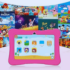 Tablet K7 Pro Kids (PRITOM) com Capa de Silicone Anti-Queda na internet