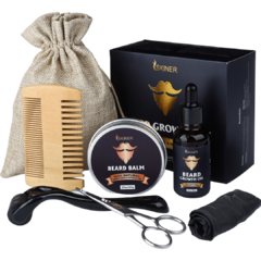 Kit para Crescimento de Barba (SKINER) – 100% Puro e Natural