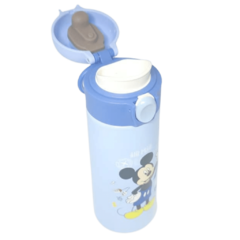 Kit Passeio Disney (Mickey Mouse) – Garrafa Térmica 530 ml, Boné e Relógio Personalizados. - Presentes Mais