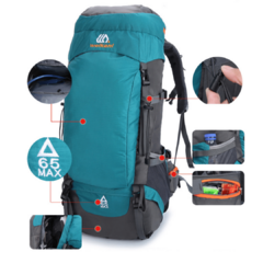 Mochila Cargueira Trekking (Weikani) 65 l Impermeável na internet