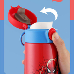 Kit Passeio Marvel (Spider-Man) – Garrafa Térmica 530 ml, Boné e Relógio Personalizados. na internet