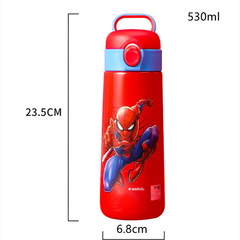 Kit Passeio Marvel (Spider-Man) – Garrafa Térmica 530 ml, Boné e Relógio Personalizados. - comprar online