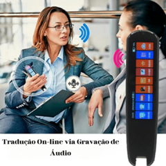 Tradutor Scanner Inteligente (X3 Pro) – 112 Idiomas em Tempo Real, Tela Touch Screen 3.5 polegadas, Wi-fi e Off-line na internet