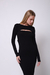 vestido feminino midi preto