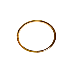 BRACELETE LISO FOLHEADO A OURO - comprar online