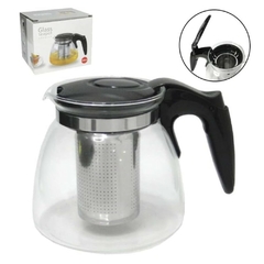 Imagem do Chaleira de Vidro Com Infusor de Aço Inoxidável Para Chá Bule de Vidro Infusor de Chá e Café Com Bico e Alça Capacidade de 950ml Top Chef