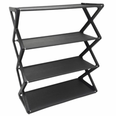 Sapateira 8 Pares Organizador Multiuso de Calçados 4 Andares Rack Organizador Desmontável de Tênis e Chinelos Prática Top House - comprar online