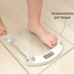 Imagem do Balança Corporal Digital De Vidro Temperado Banheiro e Academia 180KG Quality