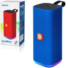 Caixa de Som Portátil Bluetooth 5.0 Sounbox Max Multimídia Rgb Led Colorido Super Bass 10W CS-M33BTL Exbom - comprar online