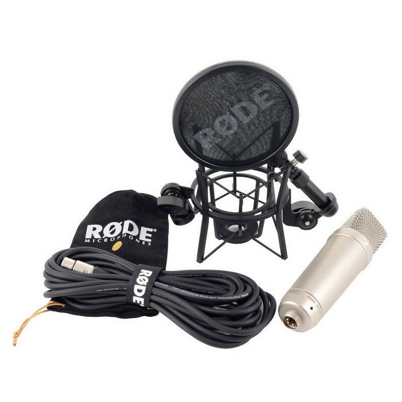 Micrófono De Estudio Rode Nt1 Kit Condensador Profesional