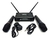 SKP UHF-300D Micrófono inalámbrico de mano doble UHF - comprar online