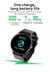Smartwatch Zl02d Reloj Inteligente Oxímetro Tactil Negro en internet