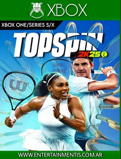 TOP SPIN 2K 25 XBOX ONE Y SERIES SX