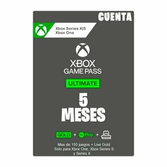 GAME PASS ULTIMATE 5 MESES PRINCIPAL