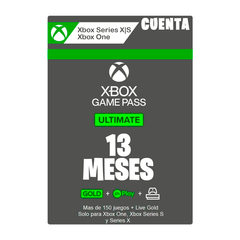 GAME PASS ULTIMATE 13 MESES PRINCIPAL