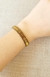 Pulseira canutilhos bordada em Ouro Vintage - comprar online