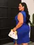 CONJUNTO NOZINHO PLUS SIZE AZUL BIC - comprar online