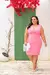 VESTIDO PLUS SIZE CANELADO NOZINHO CAMÉLIA