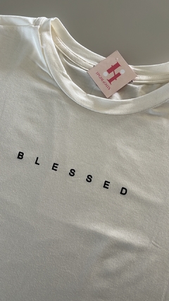 T-shirt BLESSED - comprar online