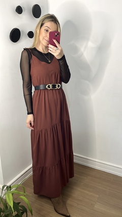 Vestido chocolate - HL STORE