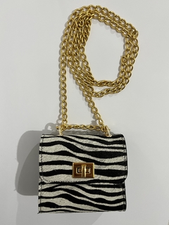 Mini bolsa zebra na internet