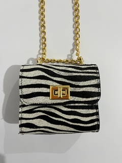 Mini bolsa zebra