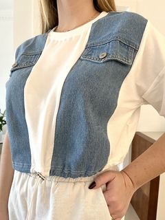 Blusa jeans - comprar online