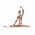 Estatueta Yoga de Porcelana - 3 Cores