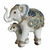Elefante Sabedoria Indiano Dupla Branco - comprar online