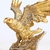 Águia em Resina Dourada 15cm - comprar online