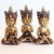 Buda Meditando Dourado - Três Modelos