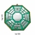 Bá-Gua Espelhado Verde - 14 cm - comprar online