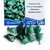 Kit com 10 pingentes de Pedra - Quartzo Verde - comprar online