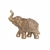 Elefante Dourado com Strass - P